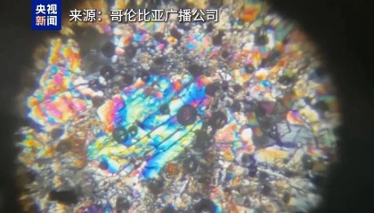 一颗陨石坠落在国外民宅，内部结构呈现彩虹光泽；推测其形成于45.6亿年前