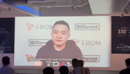 孙宇晨线上出席“IXO 2024”，阐述区块链可持续增长之道