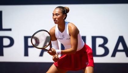 郑钦文连续三年闯入罗马站16强，下轮将对阵前美网冠军