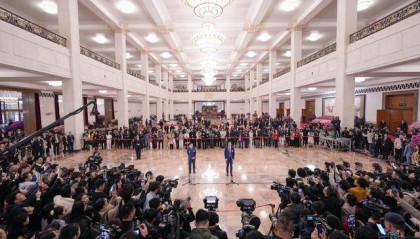 新华视点｜全国两会“三大通道”聚焦这些“大事小情”