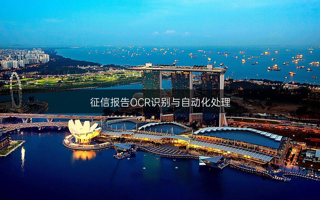征信报告OCR识别与自动化处理