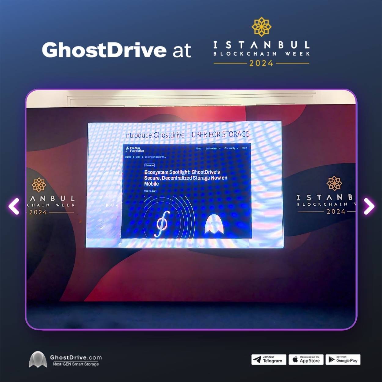 GhostDrive亮相伊斯坦布尔区块链周，探讨机遇，展示实践