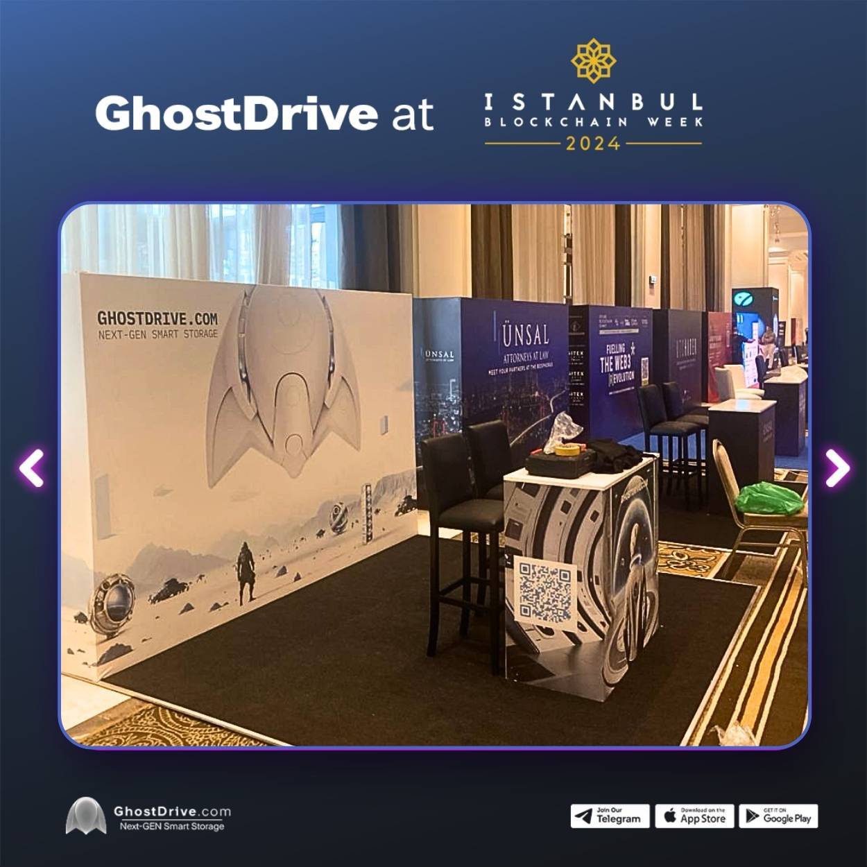 GhostDrive亮相伊斯坦布尔区块链周，探讨机遇，展示实践